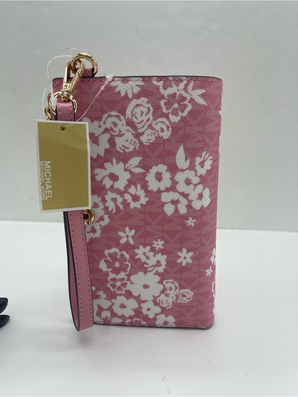 MICHAEL KORS Jet Set Travel Lg Double Zip Printed Signature Logo Wristlet Wallet - Picture 15 of 16